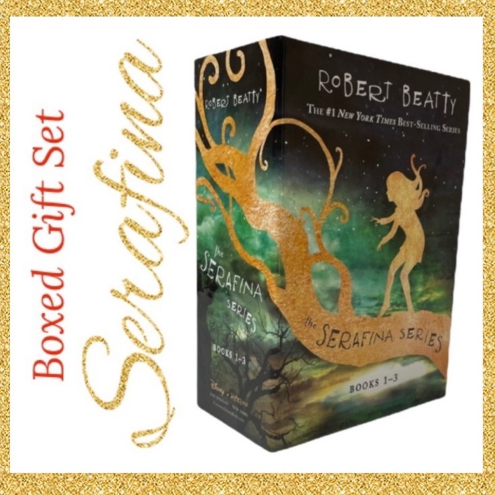 Disney The Serafina Robert Beatty Books Bundle 1-3 Collectors Series Suspense